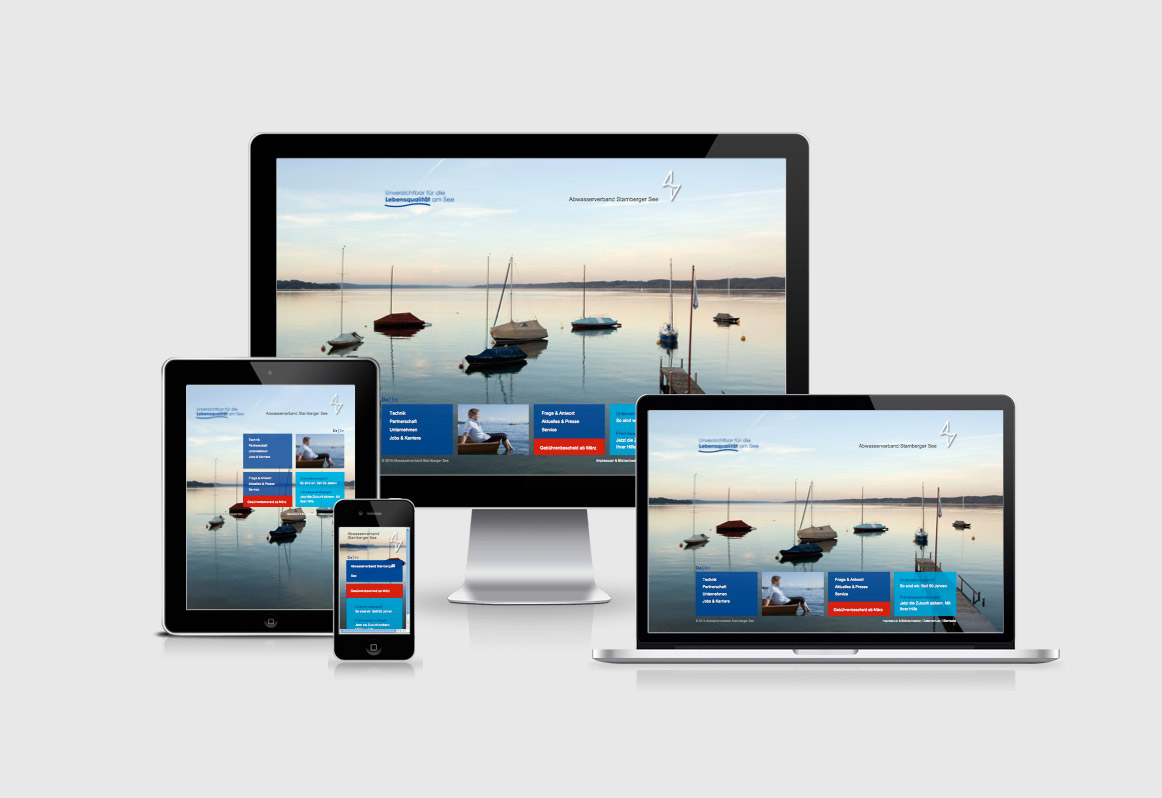 AV-Starnberger See, Responsive Website